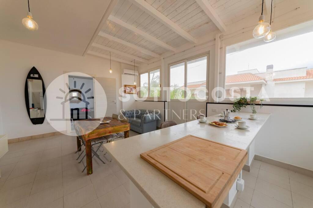 Surf Flat Apartment San Foca Exterior foto